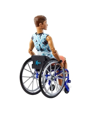 Muñeca colección Barbie Ken en silla de ruedas