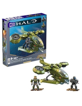 Set De Construcción Mega Snowstorm De Halo Con 291 Piezas