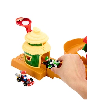 Pista armable Hot Wheels Carrera en la selva
