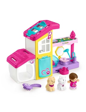 Set Figuras Acción Fisher-Price Barbie Con Con Sonido