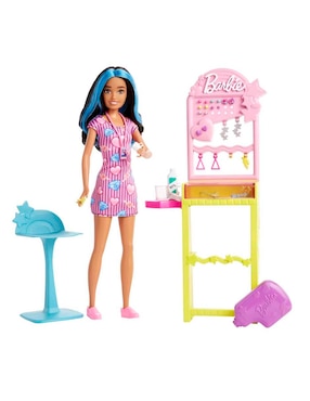 Set Skipper Perforadora De Orejas Barbie