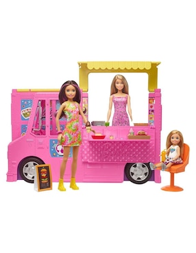 Muñeca Barbie Y Sus Hermanas Food Truck