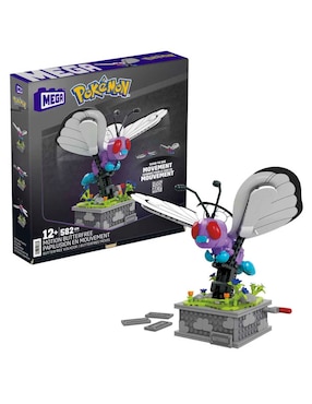 Set De Construcción Mega Pokémon Motion Butterfree De Colección Con 582 Piezas