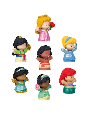 Set figuras artiuclada Little People Disney Princess Fisher Price