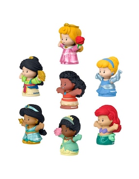 Set figuras artiuclada Little People Disney Princess Fisher Price