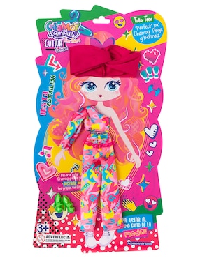 Ropa y accesorio de muñeca Conjunto blusa y pantalón estampado Distroller