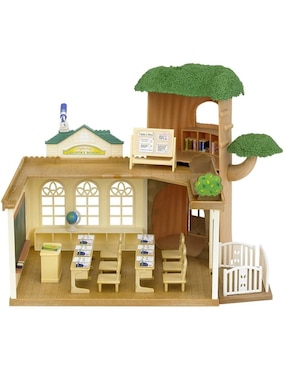 Casa De Animales Sylvanian Families Country Tree School