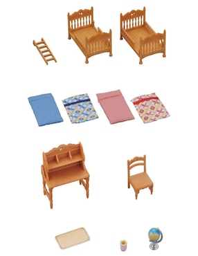 Children's Bedroom Set Sylvanian Families