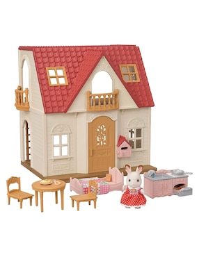 Casa De Animales Sylvanian Families Eed Roof Cosy Cottage