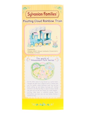 Tren Sylvanian Families Floating Cloud Rainbow Train