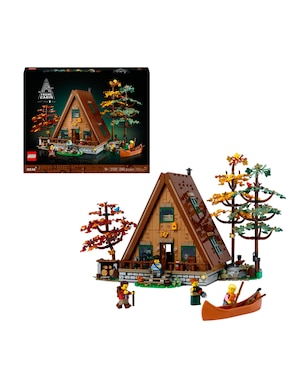 Set de construcción Lego Cabaña en A de Ideas con 2082 piezas