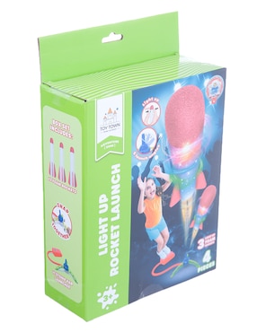 Light up Rocket Launch Toy Town juego destreza unisex