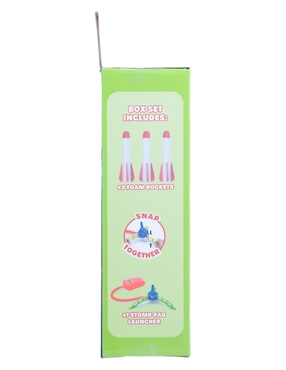 Light up Rocket Launch Toy Town juego destreza unisex