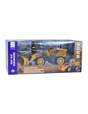 Excavadora a control remoto Toy Town 360° pushdozer