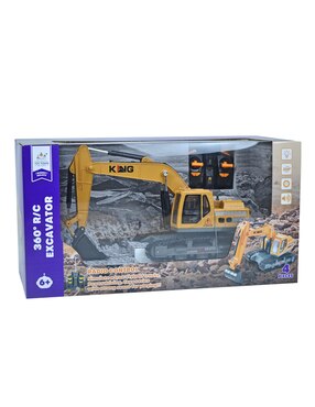Excavadora a control remoto Toy Town 360° excavator
