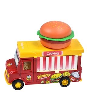 Vehículo a escala Toy Town camión de hamburguesas