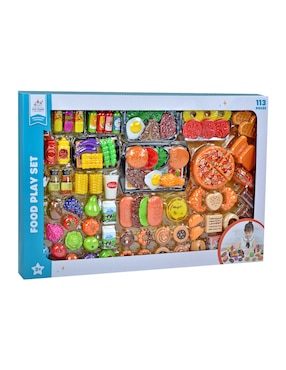Accesorio de cocina juguete Toy Town Food Play Set