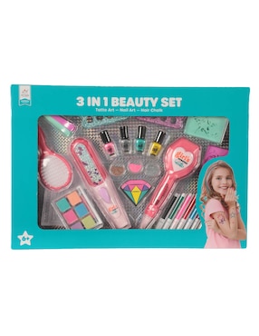 Set accesorios de belleza Toy Town 3 en 1