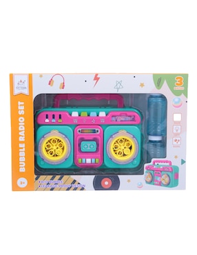 Radio Conjunto De Radio Y Burbujas Toy Town