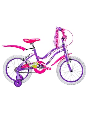 Bicicleta infantil The Baby Shop rodada 16 para niña