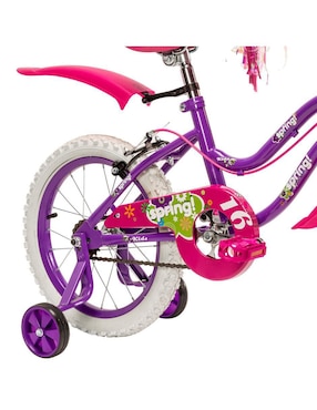 Bicicleta infantil The Baby Shop rodada 16 para niña