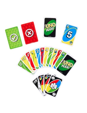 Juego de cartas UNO Flex