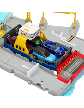 Automóvil Matchbox matchbox ferry port