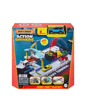 Automóvil Matchbox matchbox ferry port