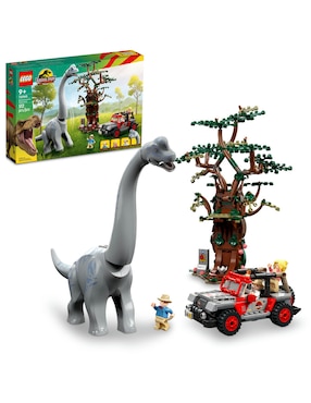 Set construcción Lego Jurassic World™ Descubrimiento del Braquiosaurio con 512 piezas