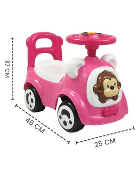 Automóvil montable The Baby Shop Monkey