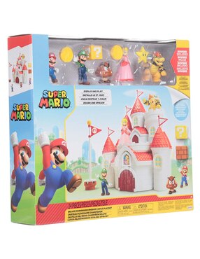 Set figuras acción articulada Super Mario Bros deluxe Jakks Pacific
