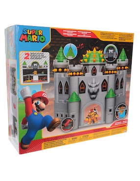 Set figuras acción articulada Super Mario Bowser deluxe Jakks Pacific con sonido