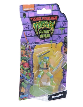 Figura de acción articulada Teenage Mutant Ninja Turtles Mutant Mayhem Leonardo Bandai