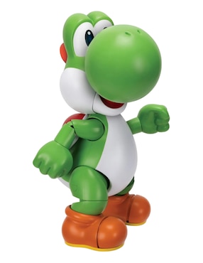 Figura De Acción Super Mario Yoshi Jakks Pacific Con Sonido Articulada