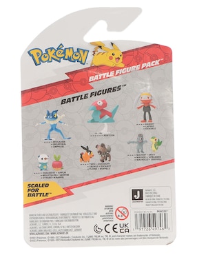 Set figuras acción articulada Pokémon Pikachu y Quaxly collectors Jazwares