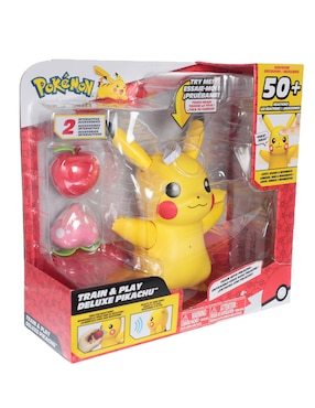 Figura de acción articulada Pokémon Pikachu deluxe Jazwares con sonido