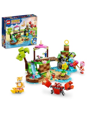 Set construcción Lego® Sonic The Hedgehog™ Isla de Rescate de Animales de Amy con 388 piezas