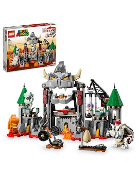 Set de construcción Lego Set de expansión: Batalla contra Bowsitos en el Castillo de Super Mario Bros con 1321 piezas