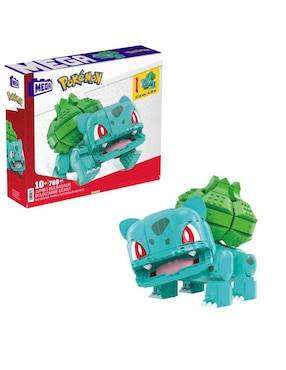 Set De Construcción Mega Bulbasaur Jumbo De Pokémon Con 780 Piezas