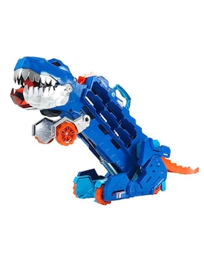 Pista armable Hot Wheels Súper Remolque de T-Rex