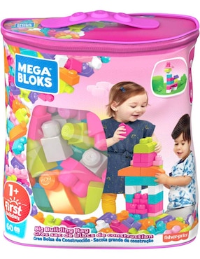 Set Construcción Mega Bloks Con 60 Piezas