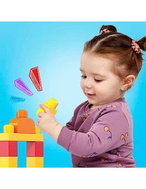 Mega Bloks Mega Bloks Gran bolsa de construcción DCH55 First Builders