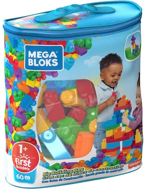 Mega Bloks Mega Bloks Gran bolsa de construcción DCH55 First Builders