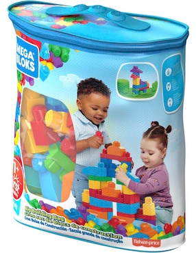 Mega Bloks Mega Bloks Gran bolsa de construcción DCH55 First Builders