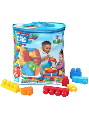 Mega Bloks Mega Bloks Gran bolsa de construcción DCH55 First Builders