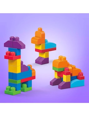Mega Bloks Mega Bloks Gran bolsa de construcción DCH55 First Builders