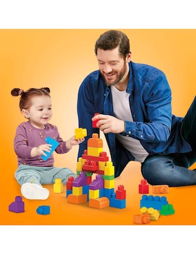 Mega Bloks Mega Bloks Gran bolsa de construcción DCH55 First Builders
