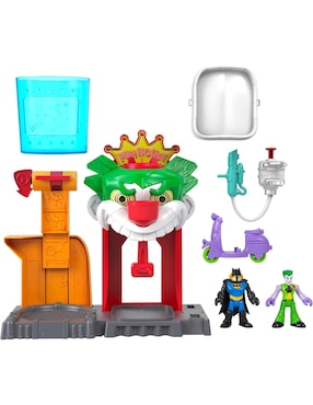 Set Figuras Acción Fisher-Price DC Super Friends Imaginext Cambio De Color Articuladas