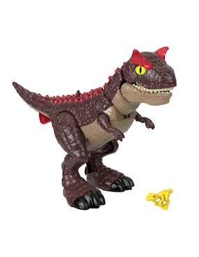 Set Figuras Acción Jurassic World Spike Strike Carnotaurus Fisher Price Con Movimiento Articulada