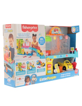 Garage De Vehículos Fisher Price Little People juego didáctico infantil unisex